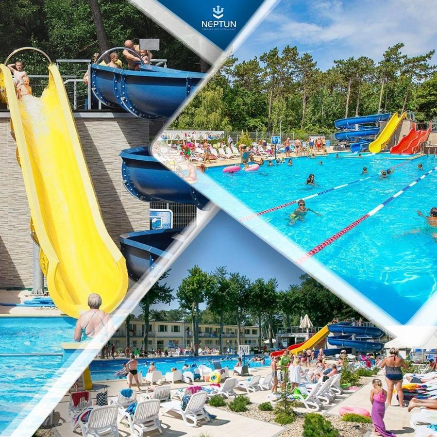 Hotel Domki Osrodek Wypoczynkowy Neptun Ujście-Darłowskie Exterior foto
